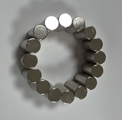 satın almak N42 Neodimyum Silindir Mıknatıs 10mm çap x 20mm kalınlık Çapraz Mıknatıslanmış (2 Kutuplu) online manufacture