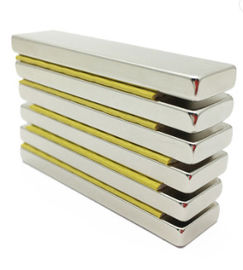satın al Özel Blok Çubuk Şekli N42 Toplu Neodimyum Mıknatıslar 50*30*10mm online manufacture