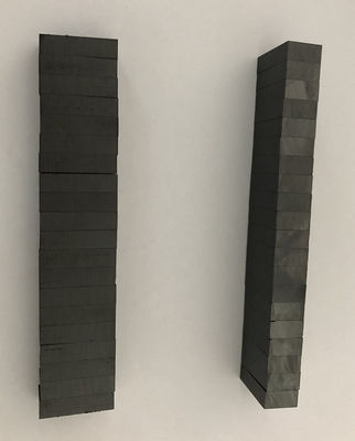 satın al C10 Sınıfı Özelleştirilmiş Küçük Bar Blok Şekli İzotropik Ferrit Mıknatıs online manufacture