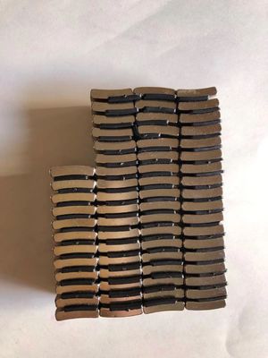 satın al Motor / Rüzgar Jeneratörü için Ark Şekilli Neodimiyum Demir Bor Mıknatıslar N45 R53*r49*20°*25 online manufacture